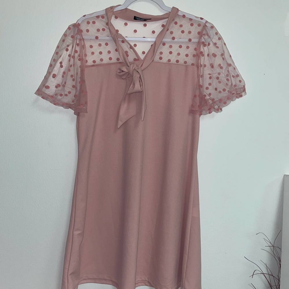 Pink dress